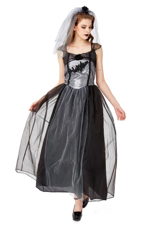 F1939 Mesh Bride Costume